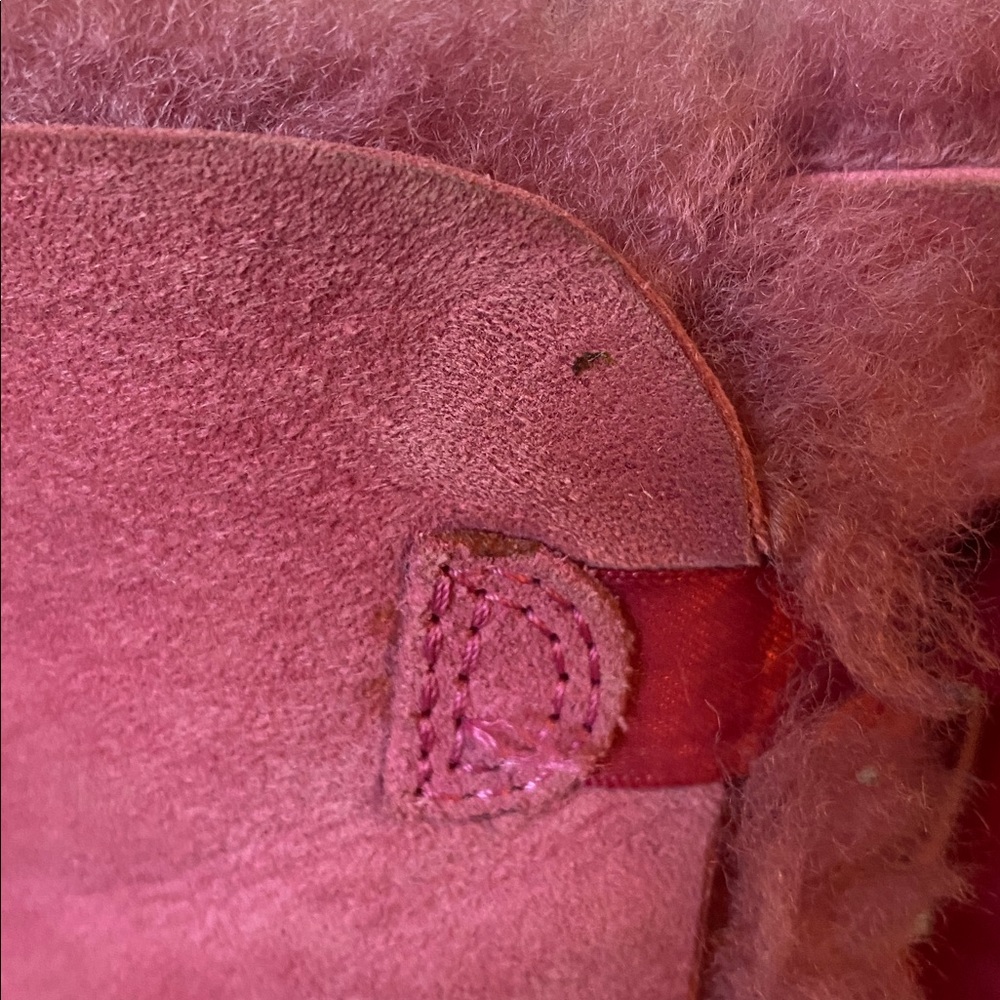 UGG Bailey Bow II Pink Winter Boots Size 7 - Picture 11 of 11